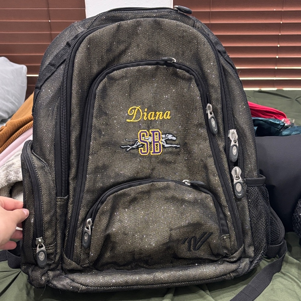 Black and Gray Backpack